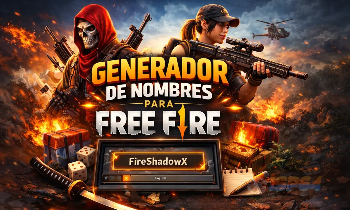 Generador de nombres para Free Fire