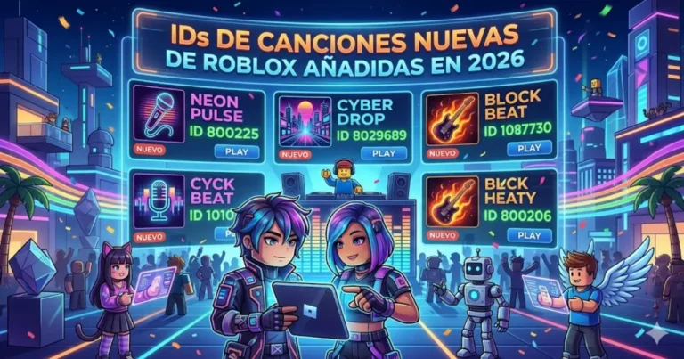 IDs de canciones nuevas de Roblox