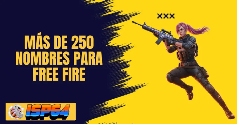 nombres para Free Fire