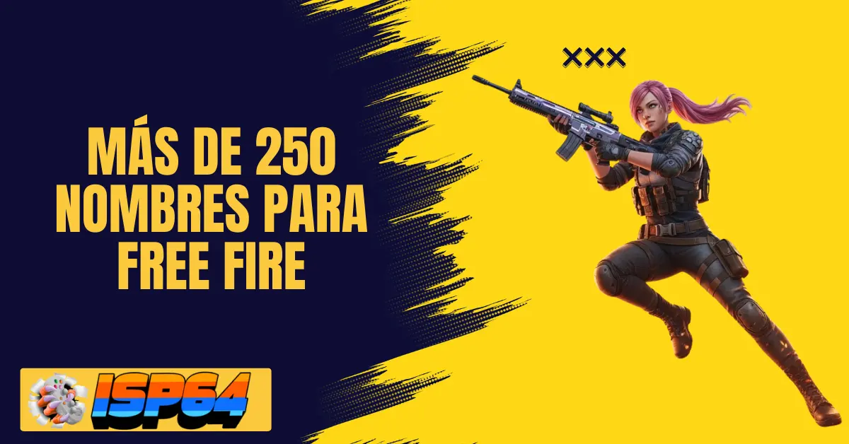 nombres para Free Fire