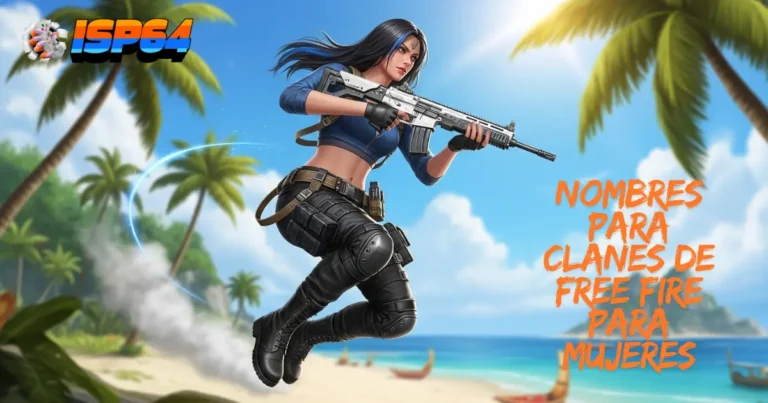 Nombres de clanes de Free Fire para mujeres
