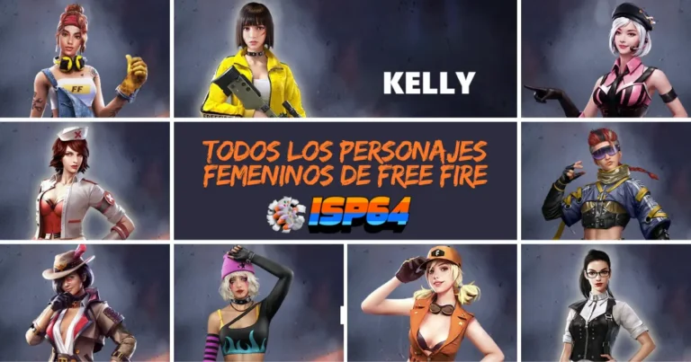 personajes femeninos de Free Fire