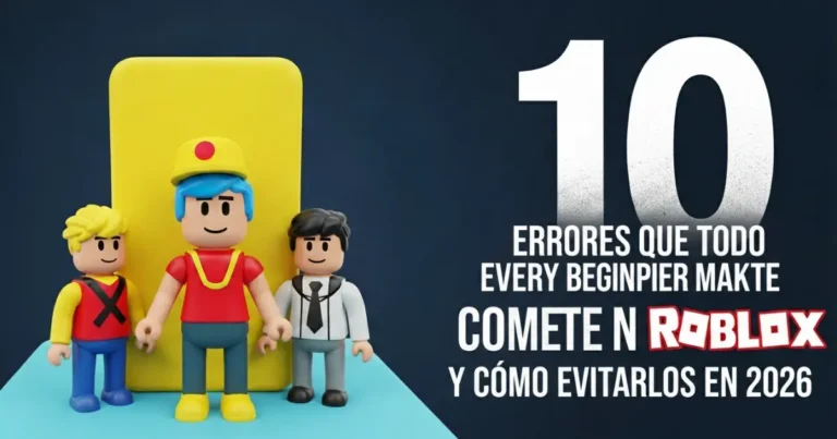 Errores que Todo Principiante Comete en Roblox