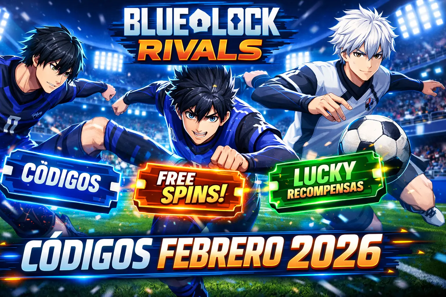 códigos de Blue Lock Rivals
