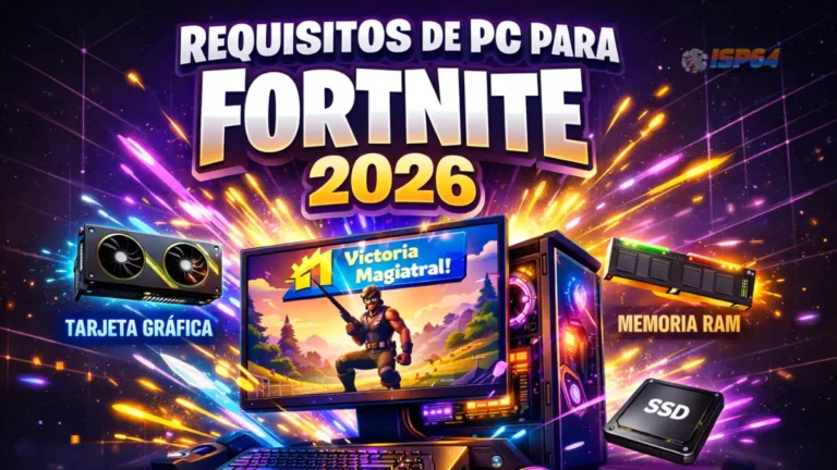 Fortnite Requisitos Mínimos Pc