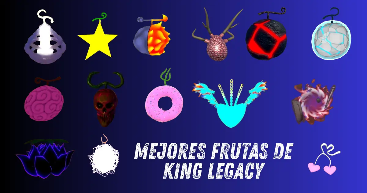 mejores frutas de King Legacy