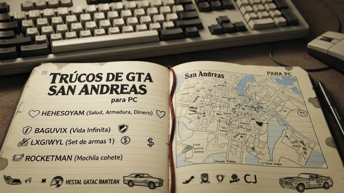 Trucos de GTA San Andreas para PC