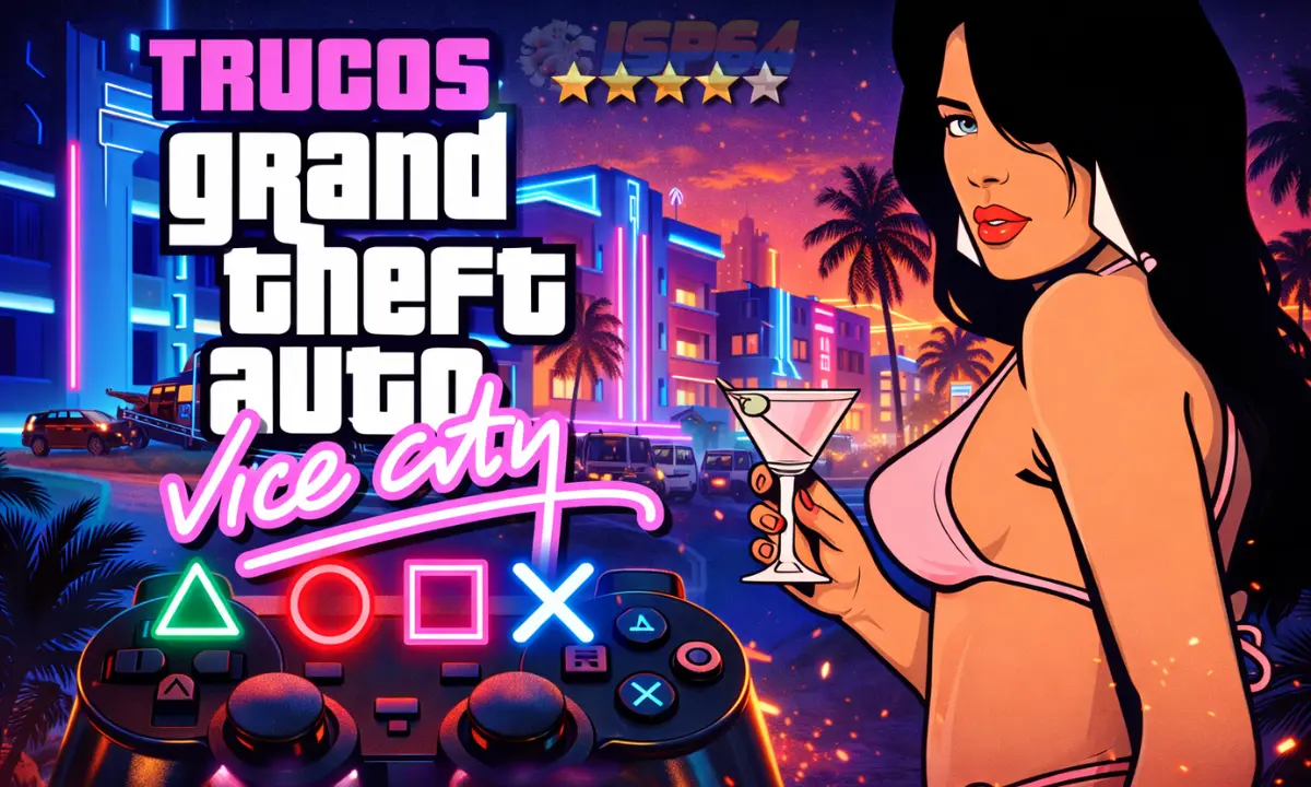 Trucos de GTA Vice City PS2