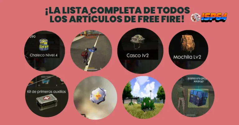 artículos de Free Fire