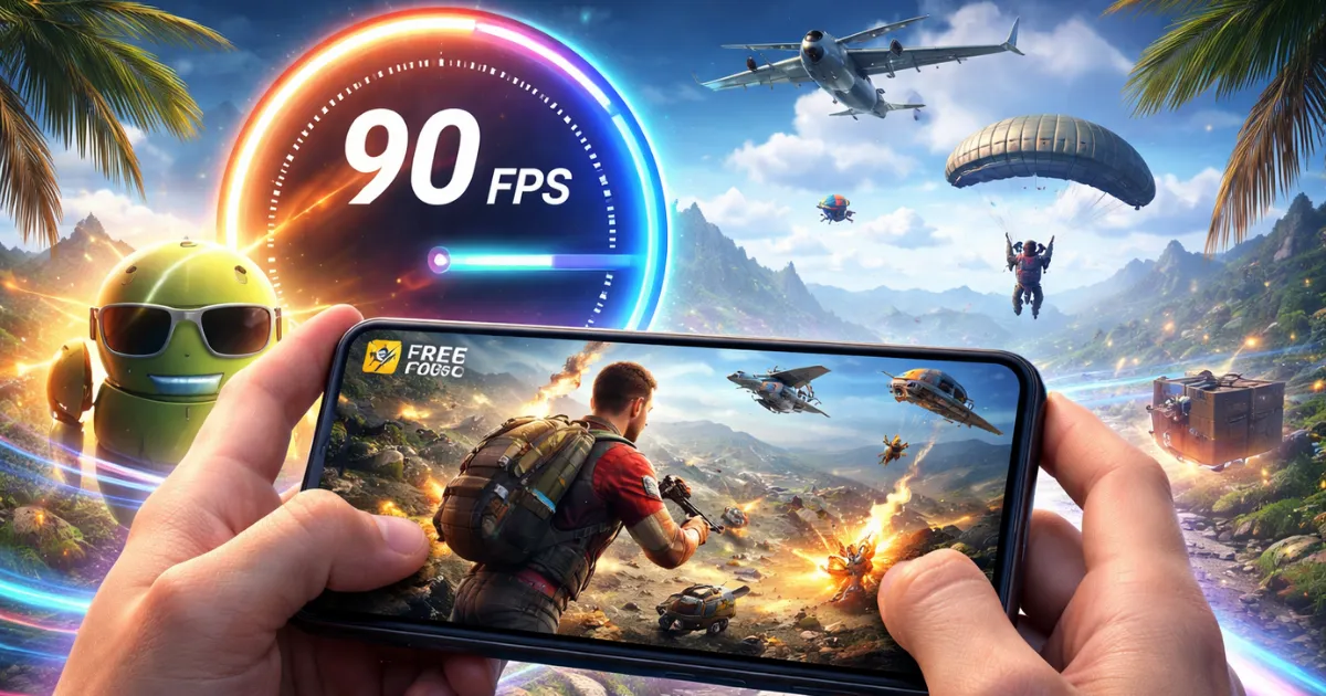 Activar 90 FPS en Free Fire Android