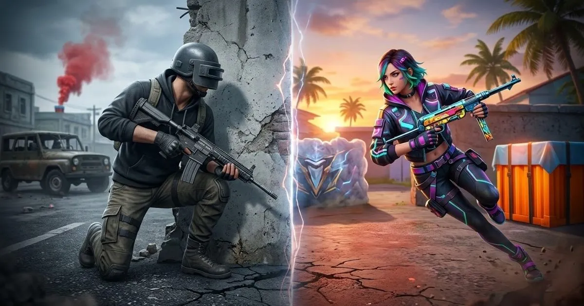 Free Fire vs PUBG Mobile