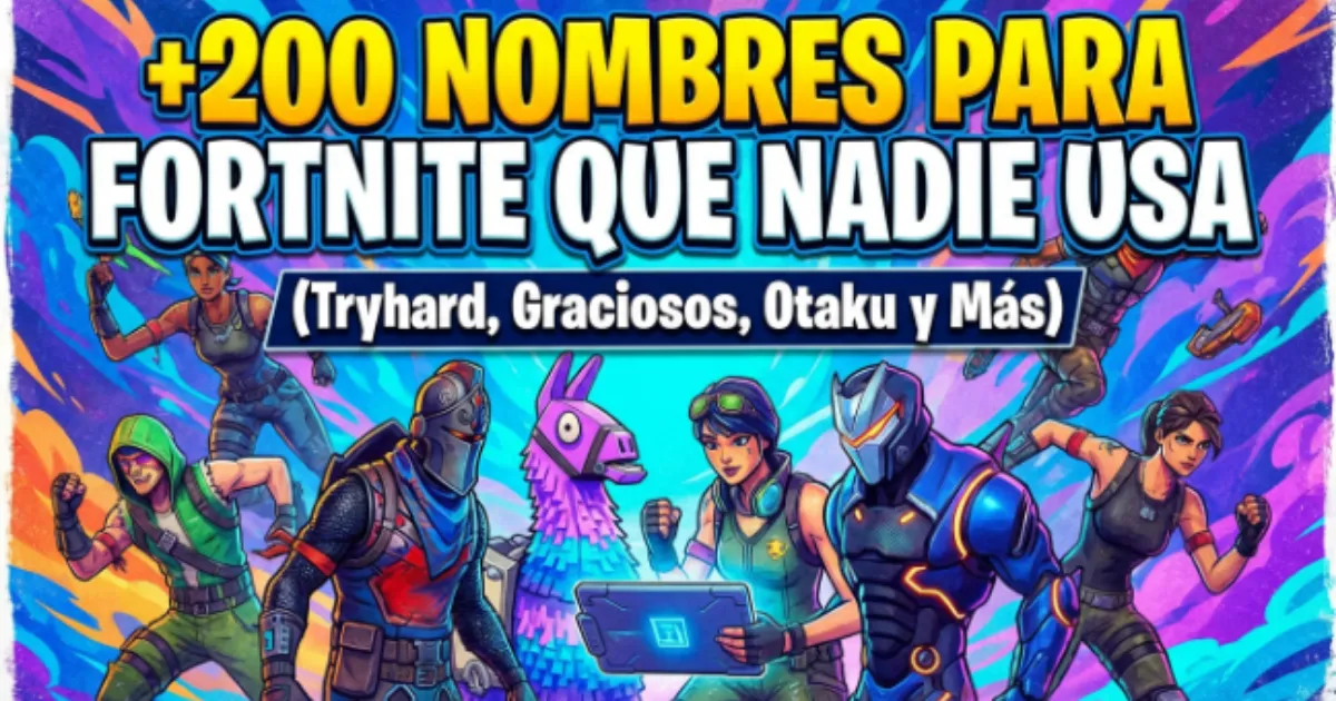 Nombres para Fortnite