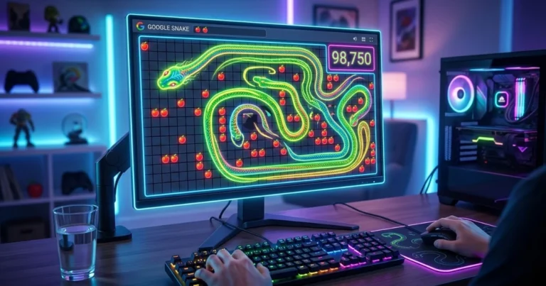 Trucos de Google Snake para Puntuación Máxima en PC