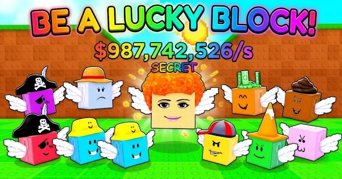 be a lucky block