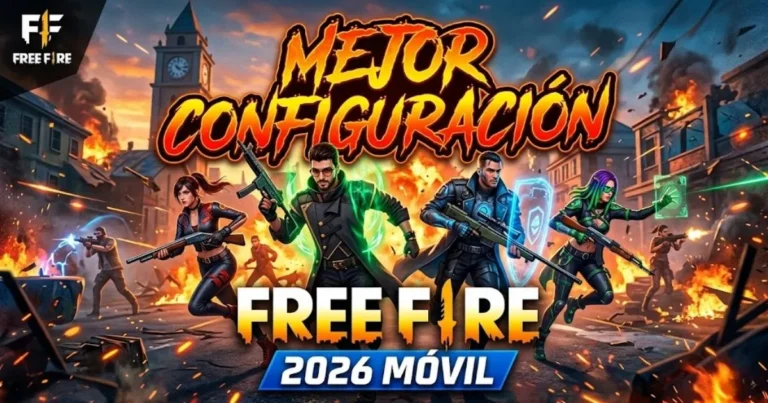 mejor configuración Free Fire