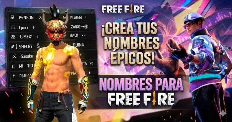 nombres para Free Fire