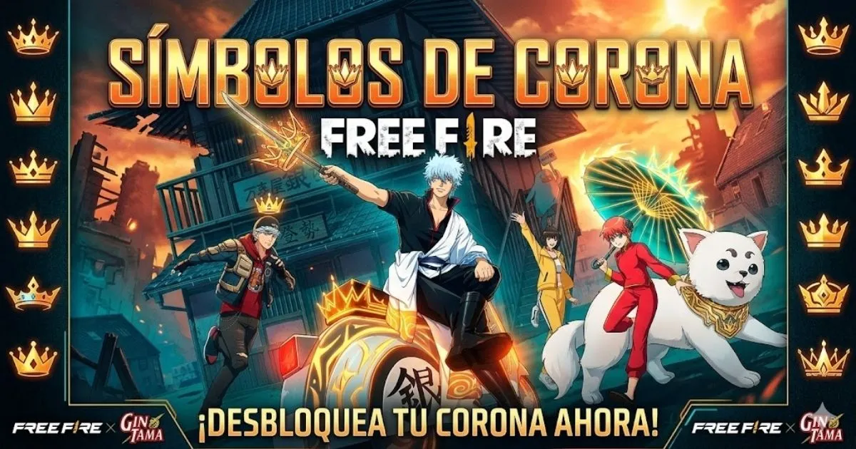 Símbolos de Corona para Free Fire