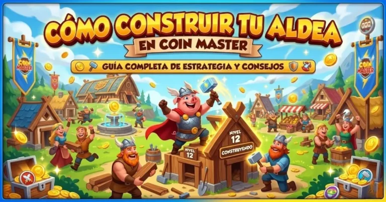 construir aldea en Coin Master