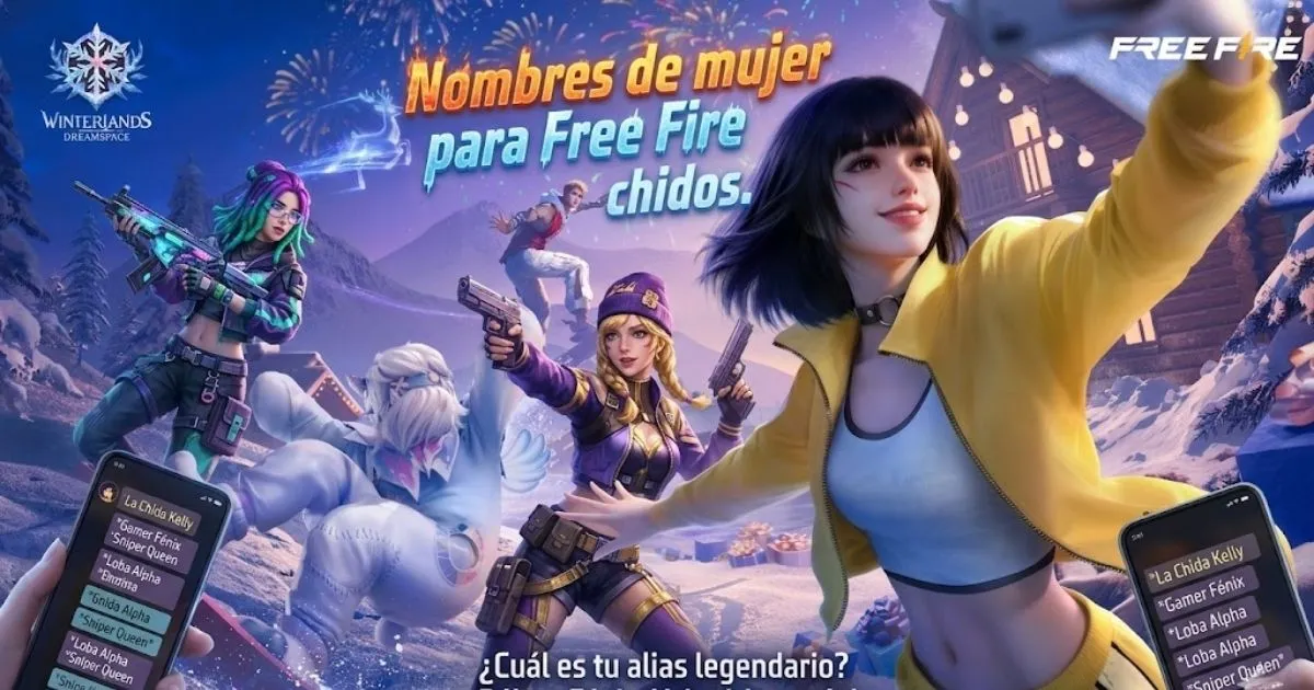 nombres de mujer para free fire chidos