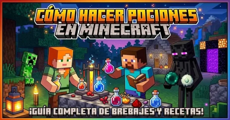 Pociones en Minecraft