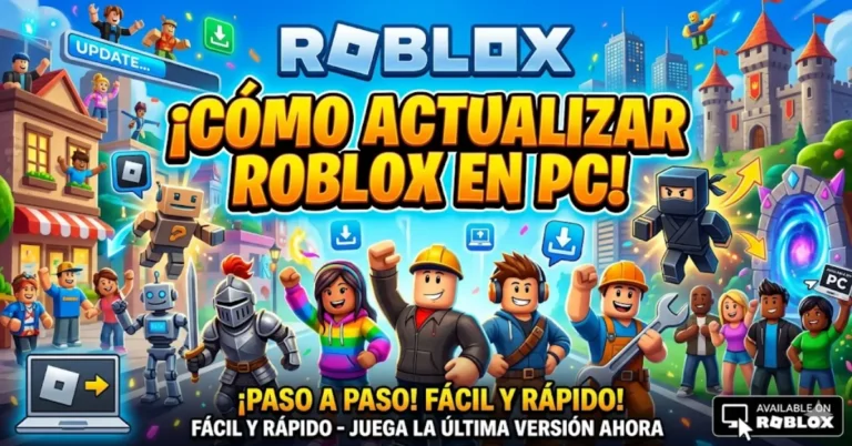 Cómo actualizar Roblox en PC