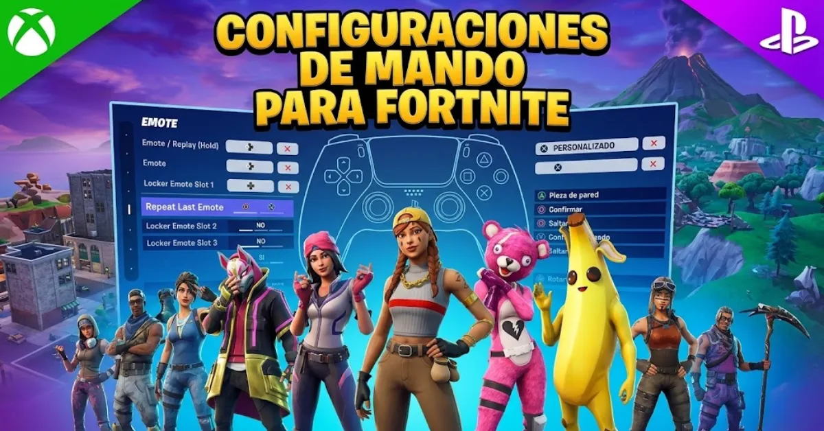 Configuraciones De Mando Fortnite