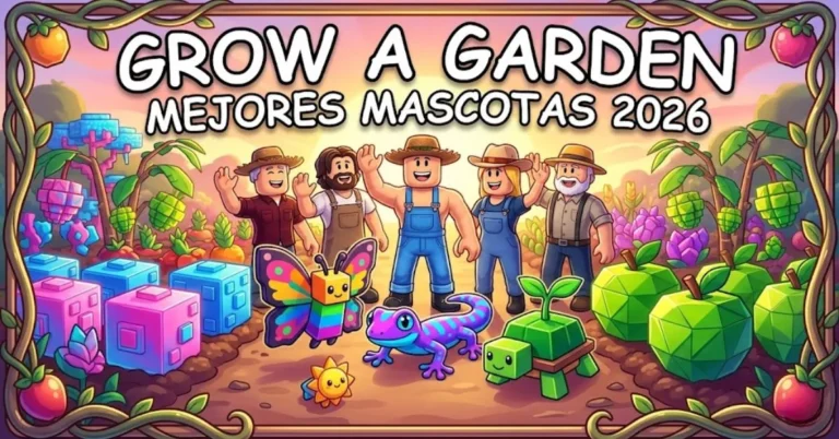 Grow a Garden Mejores Mascotas