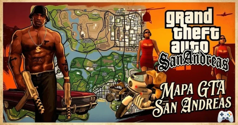 Mapa GTA San Andreas