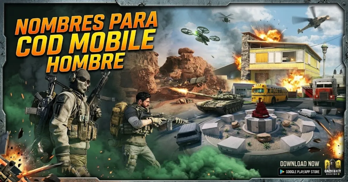 Nombres para COD Mobile Hombre