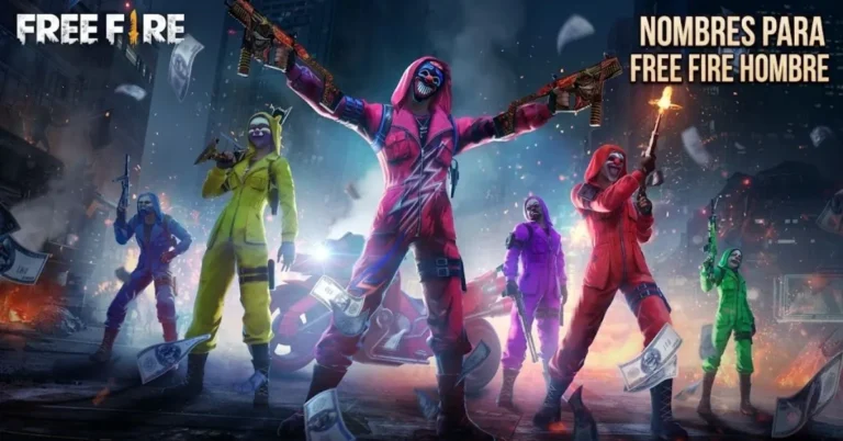 Nombres para Free Fire Hombre