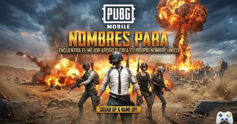 Nombres para PUBG Mobile