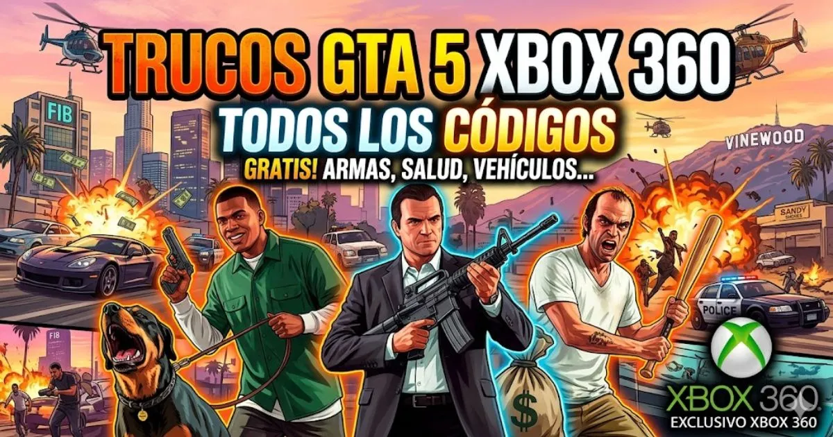 Trucos de GTA 5 Xbox 360