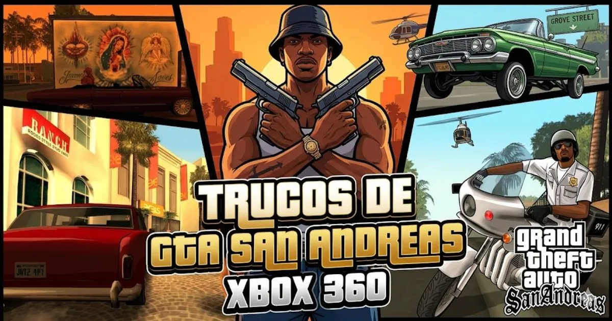 Trucos de GTA San Andreas Xbox 360