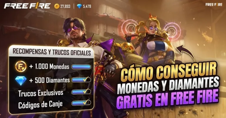 Monedas y Diamantes en Free Fire