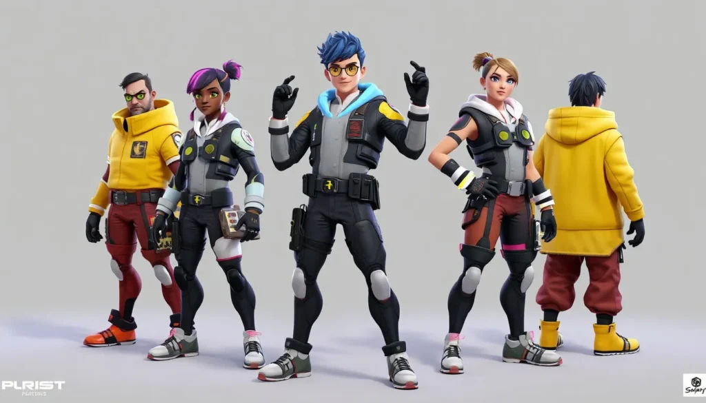 personajes gratis free fire
