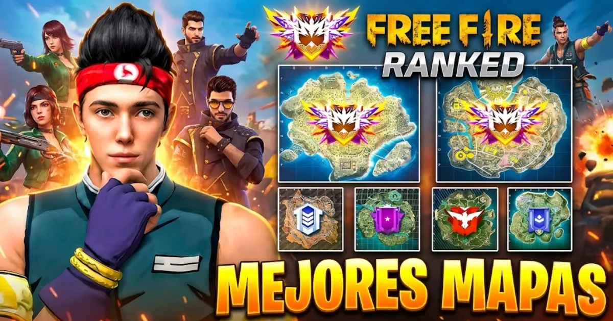 mejores mapas free fire ranked