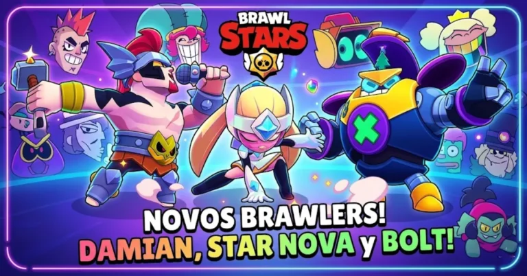 nuevos brawlers Damian Starr Nova y Bolt