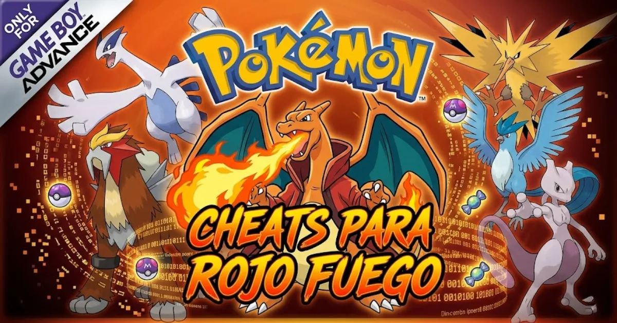 Cheats Pokémon Rojo Fuego