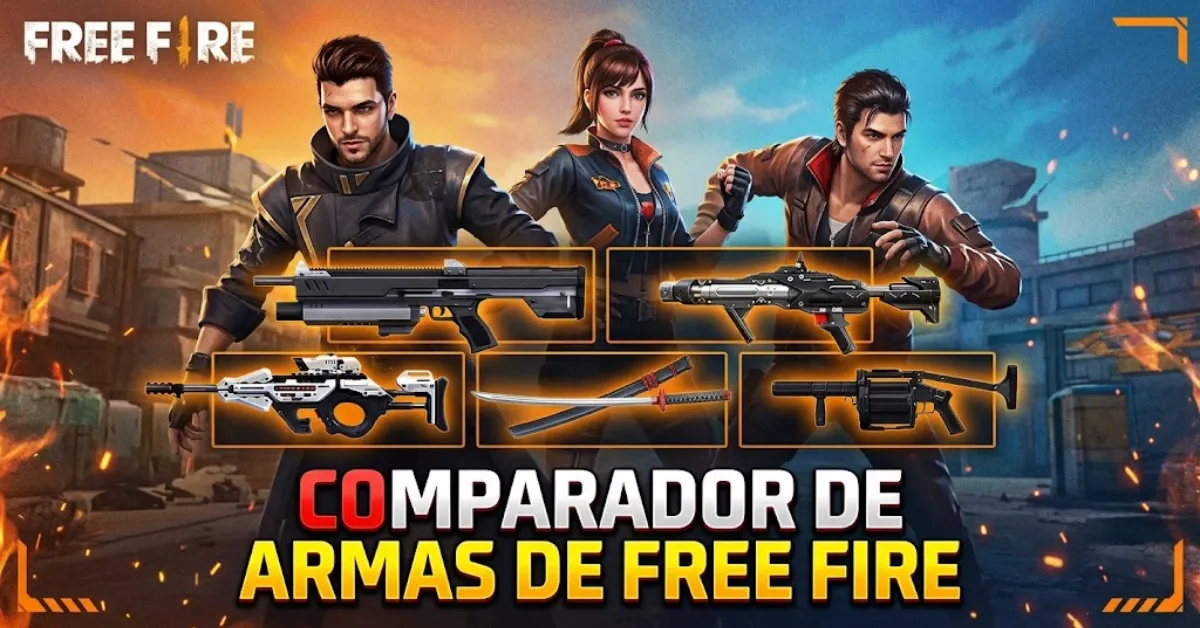 Comparador de Armas de Free Fire