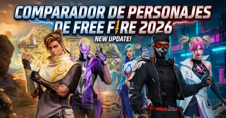 Comparador de Personajes de Free Fire