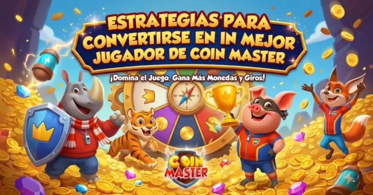 estrategias para convertirse en un mejor jugador de Coin Master
