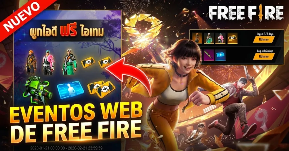 Eventos Web Free Fire