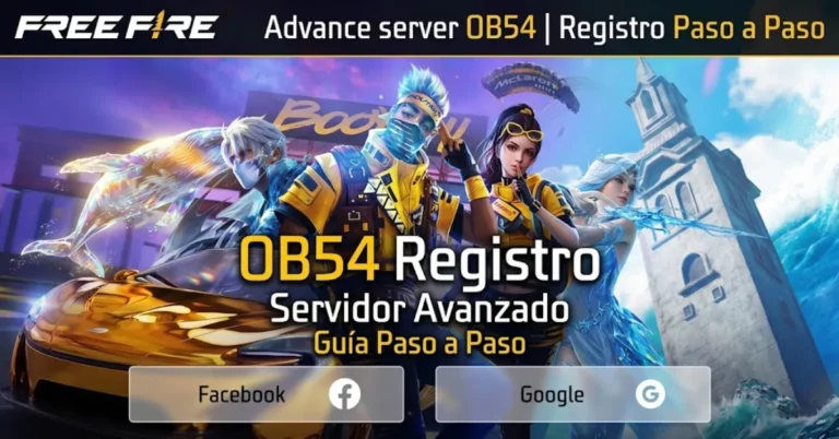 Free Fire Advance Server OB54