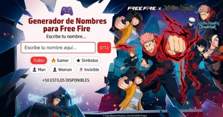 Generador de Nombres para Free Fire