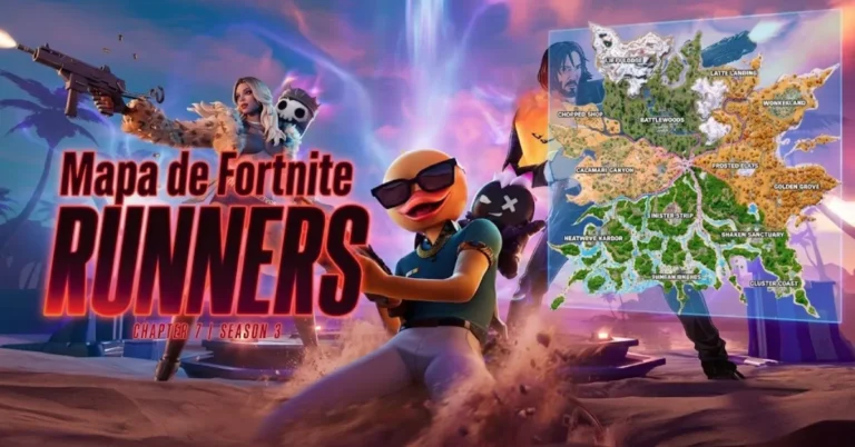 Mapa de Fortnite Runners