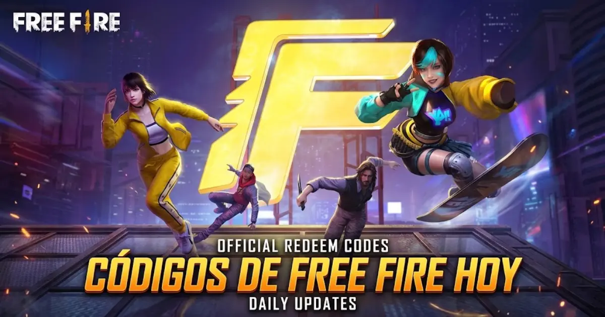 códigos de free fire hoy