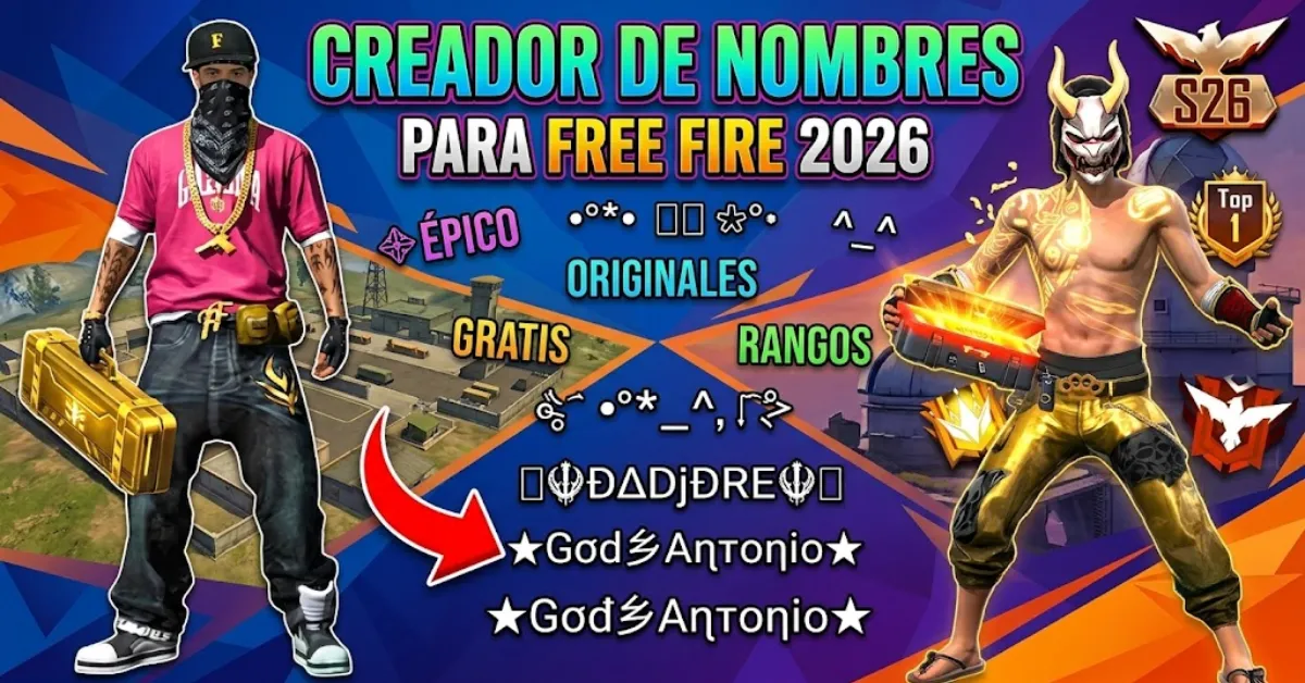 creador de nombres para free fire