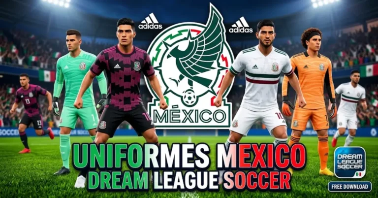uniformes mexico dream league soccer
