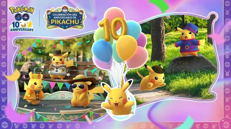 Celebración del Aniversario de Pikachu
