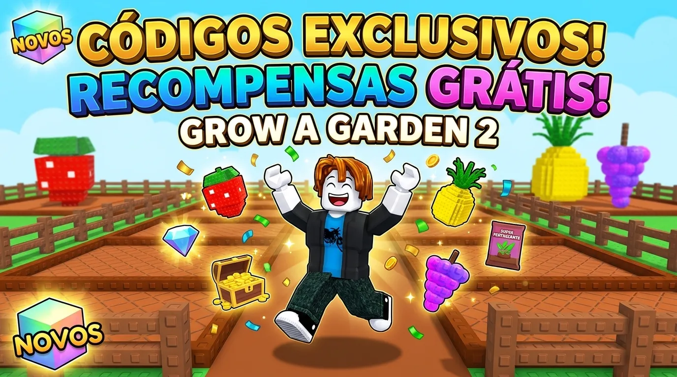 códigos de Grow a Garden 2